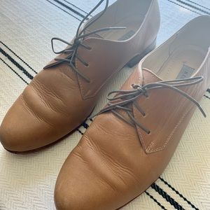 Nisolo brown leather oxford